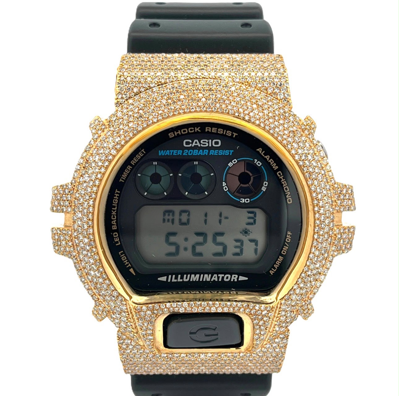 Reloj G-shock Moissanite color oro